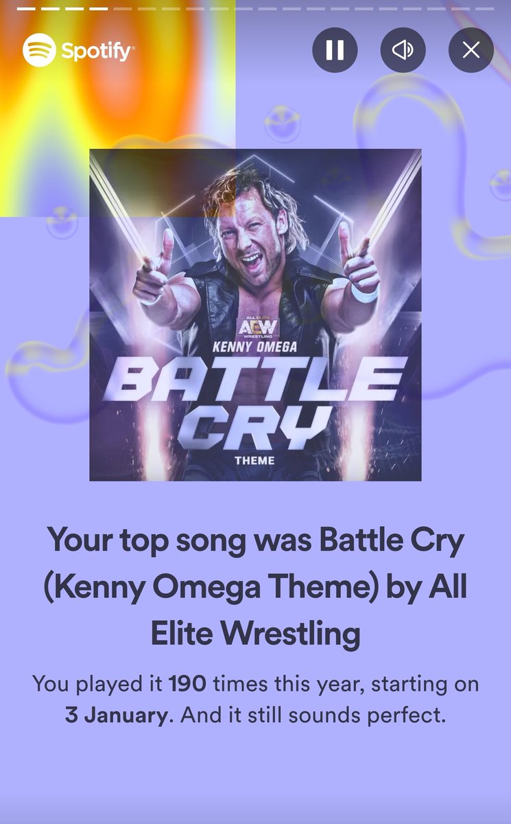 MF_Shadow's tweet photo. When @KennyOmegamanX made it into you Spotify wrapped of 2023, you know you did it right 🤘🏼💥💛☺️😂!

Also nice to have @fozzy, @IAmJericho, @Shinedown, @coreymarks @Nickelback &amp; @Disturbed in that list!
Thanks for your music guys!

#CoreyMarks doesn't have Twitter? 🤨🙈 https://t.co/diRUQ16n5L