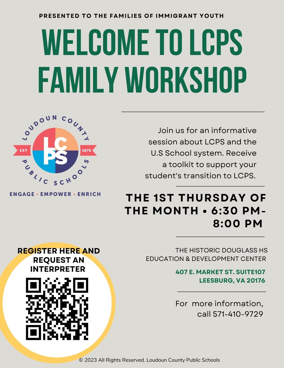 LCPS EL Family and Community Engagement (FACE) tweet media