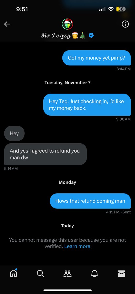 DO NOT, purchase GFX from @ImJustTeqzy its been over 3 months since he agreed to do them and he received his payment. Kids a weirdo and a bum.