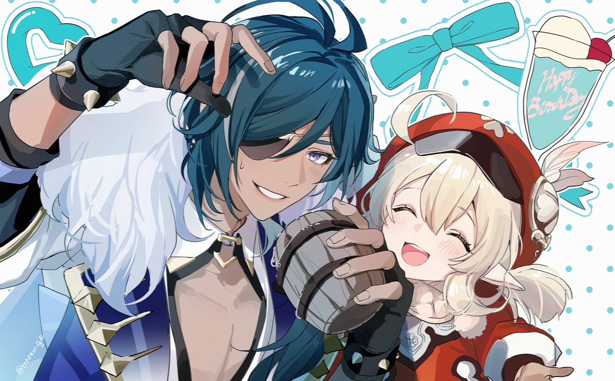 rennew_g_e's tweet photo. #ガイア生誕祭2023  #Kaeya 

おめでとう❄️♡ https://t.co/Wva35vzCl2