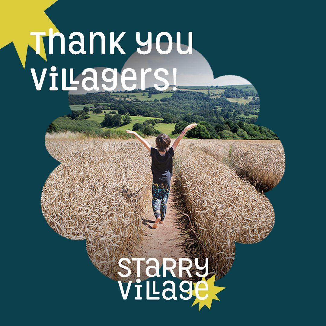 _StarryVillage's tweet photo. Thank you for snapping up all our Super Early Birds in record time on launch day - we're over the moon that so many of you are keen to join us for the first edition of Starry Village! ⭐️ https://t.co/etjJ1NodRk