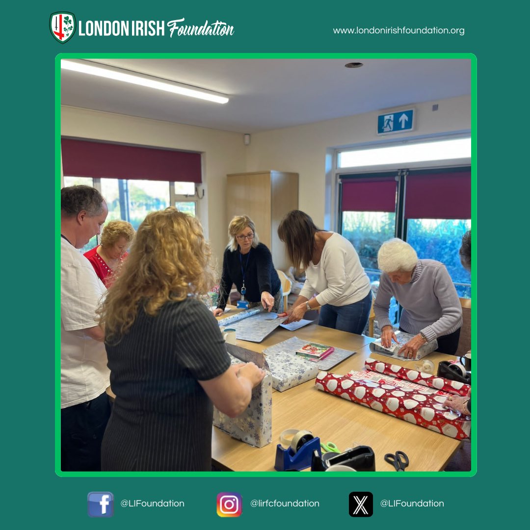 LIFoundation's tweet photo. Christmas Gift Wrapping 🎅🏼

The Foundation would like to say a huge Thank You to both Bishop Wand Ace and The Greeno Centre for their help in wrapping the gifts

Such a brilliant initiative wouldn’t be possible without the help of our community and we are extremely grateful ! https://t.co/zHD2Dqn0hn