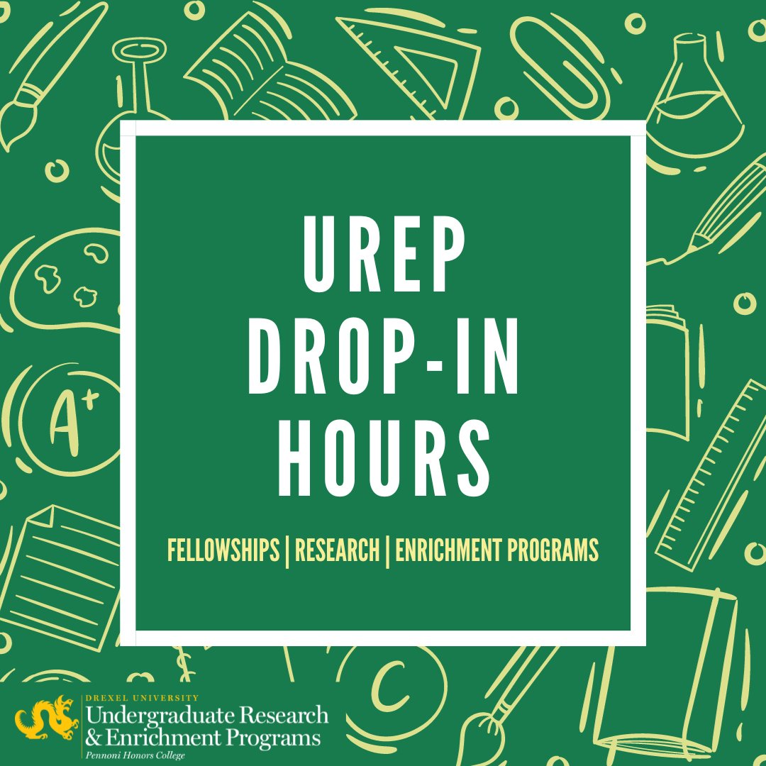 Drexel UREP tweet media