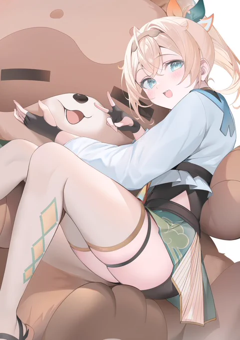 いろぽこ2周年  #いろはにも絵を