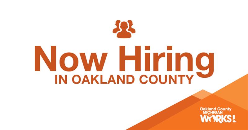 Curious about open positions near you? Browse the #OaklandCounty hot jobs list on the Oakland County Michigan Works! website. Explore who's #hiring for part-time, full-time and entry-level positions at bit.ly/3sO5ENk 🔥