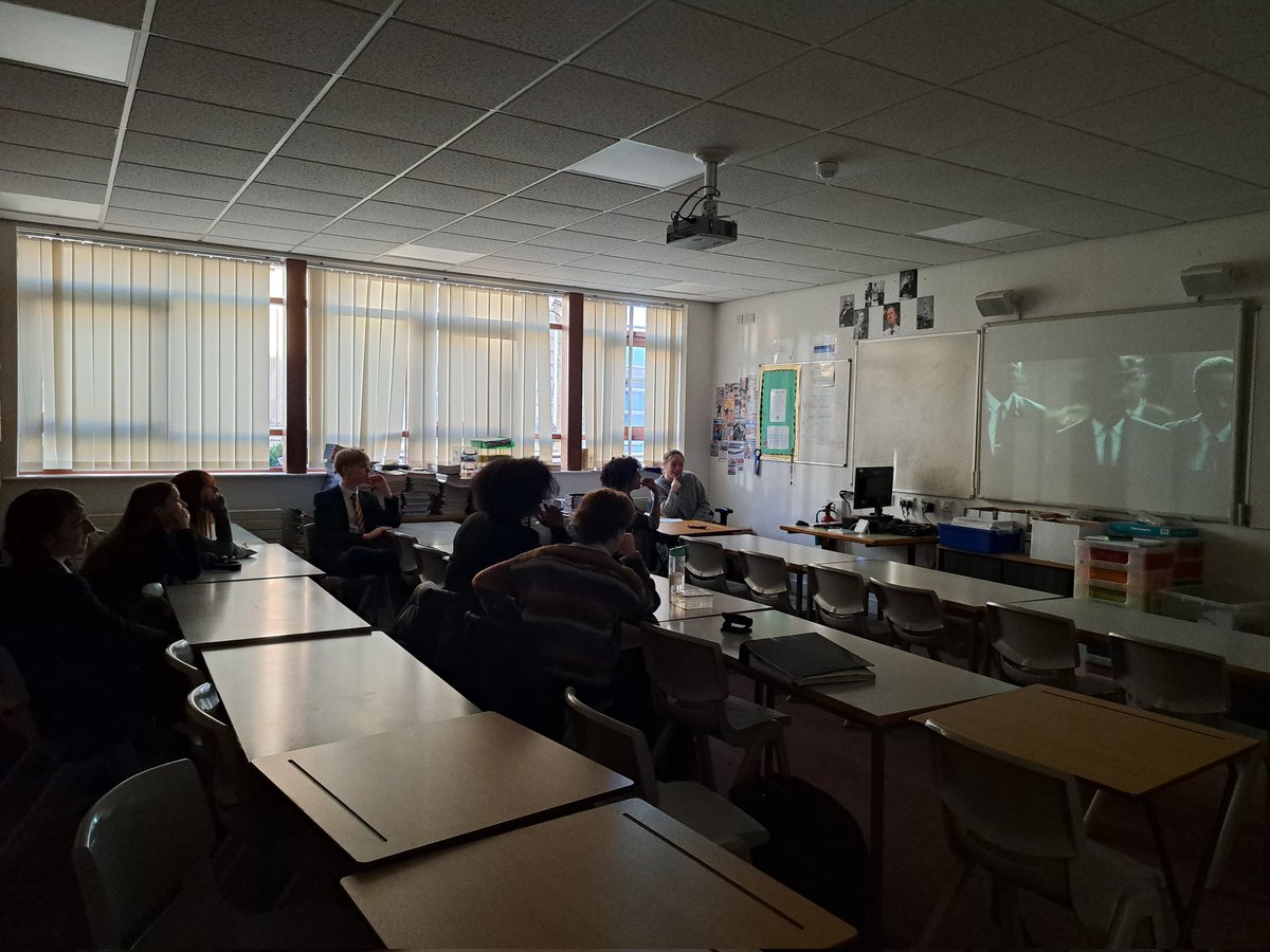 History Film Society gets more new members! Open to all sixth formers, not just those who study History. Also open to suggestions of (historical) films!