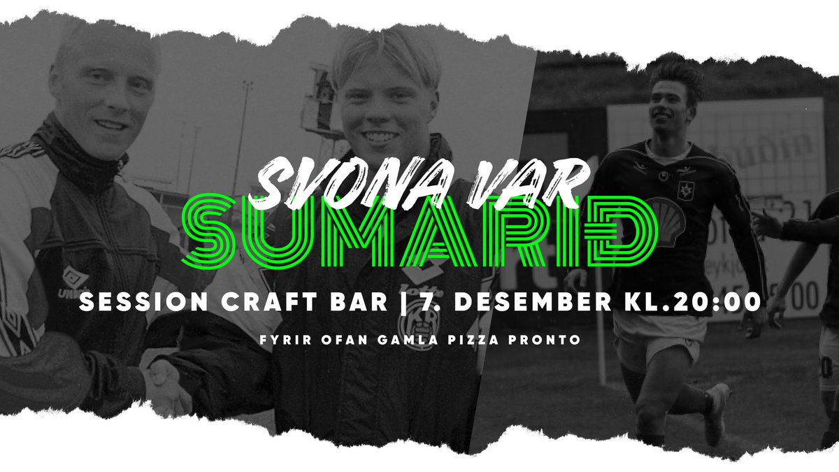 Aðventu- og uppskeruhátíðar Pub Quiz Svona var Sumarið '92-'14 verður haldið með miklum hátíðarbrag fimmtudaginn 7. des kl 20 á Session Craft Bar, fyrir ofan gamla Pizza Pronto. Tíðarandi - Eurovision - Fótbolti, 3og3 saman í liði, skítsæmilegir vinningar og mikið þakklæti. Takk.