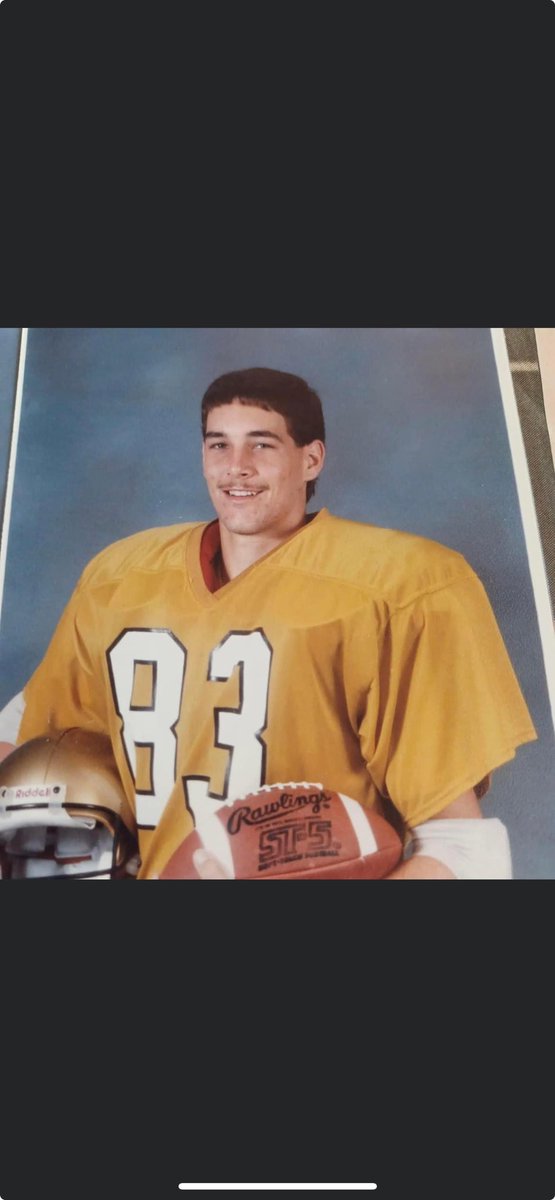 steakshapiro's tweet photo. Do you recognize this host of Rusty Rocks in his prime playing days?
Describe this look….
#Pepperell #High
@RustyMansell_ @sportsandra @DrewButler https://t.co/FH6ZpBbC8n