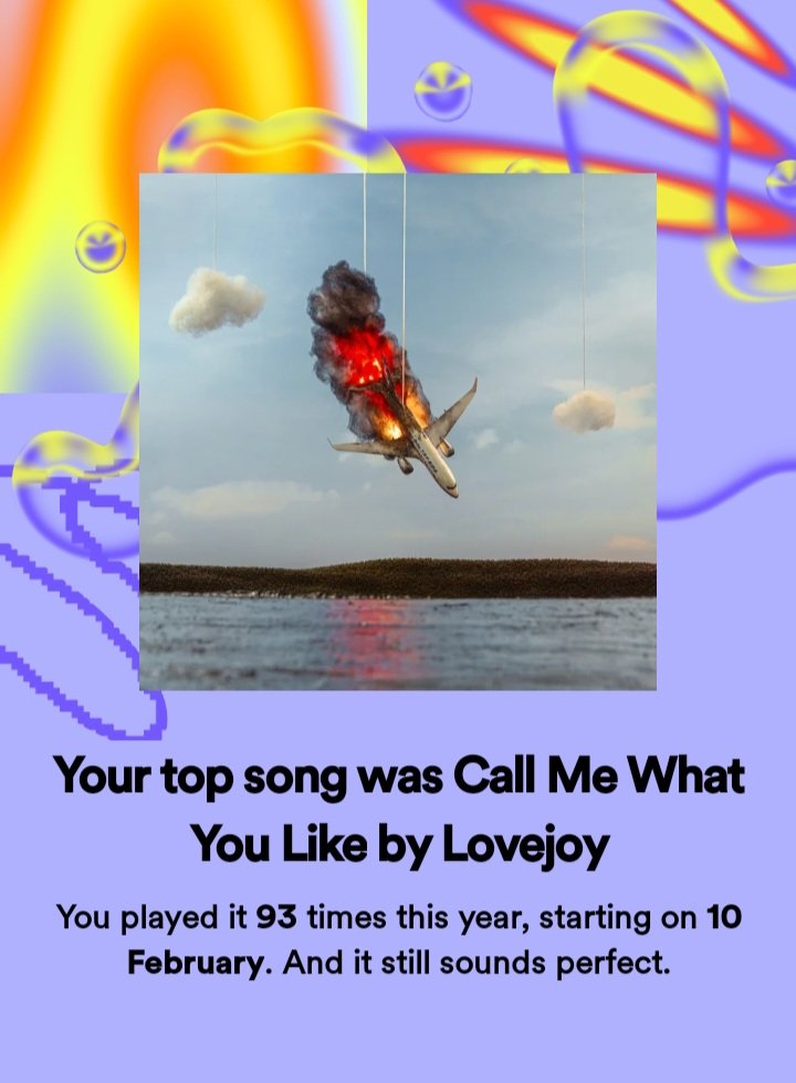 TheTransQueenie's tweet photo. Twas a banger #lovejoy #SpotifyWrapped2023 https://t.co/TGiwIuZyrf