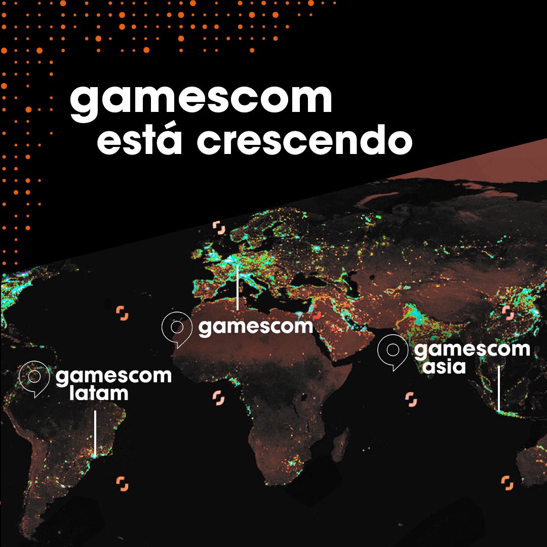 gamescom latam  26 a 30 de junho, no São Paulo Expo