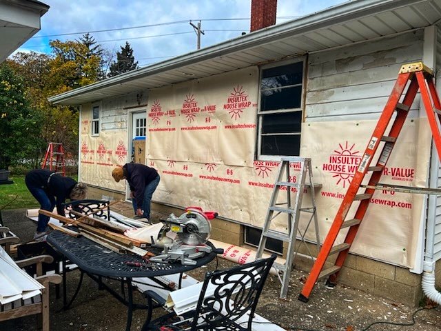 LIGAssets's tweet image. $LIGA supplied a new homeowner with Insultex™ House Wrap, with any other house wrap, they'd have to cover it with foam to achieve that insulation, but with Insultex, you don't have to worry about that. It takes care of water &amp;amp; air infiltration issues with a tight thermal barrier