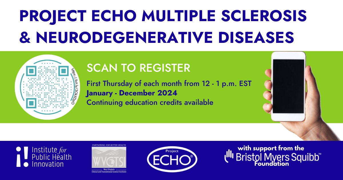 InstitutePHI's tweet photo. If you haven’t registered, you still have time ⏱️. Starting in Jan. 4, there will be a training on the 1st Thursday of each month. Learn about early symptoms of MS, diagnosing and monitoring MS, patient-centered care, and neurodegenerative diseases: https://t.co/RdXwfyp0PU https://t.co/mwm8kvj4Fn