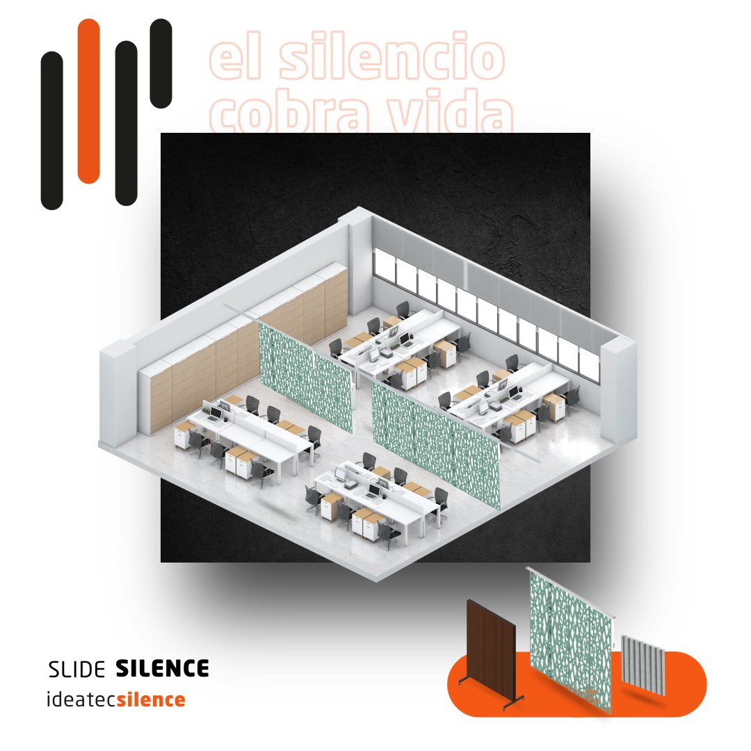 Ideatec_ES's tweet photo. Terminamos el mes con la presentación de los productos de Ideatec Silence:

- Space Decor Silence
- Slice Silence
- Move Silence

Descubre más en https://t.co/iRB6neb1rN https://t.co/s8mxHiMZzp