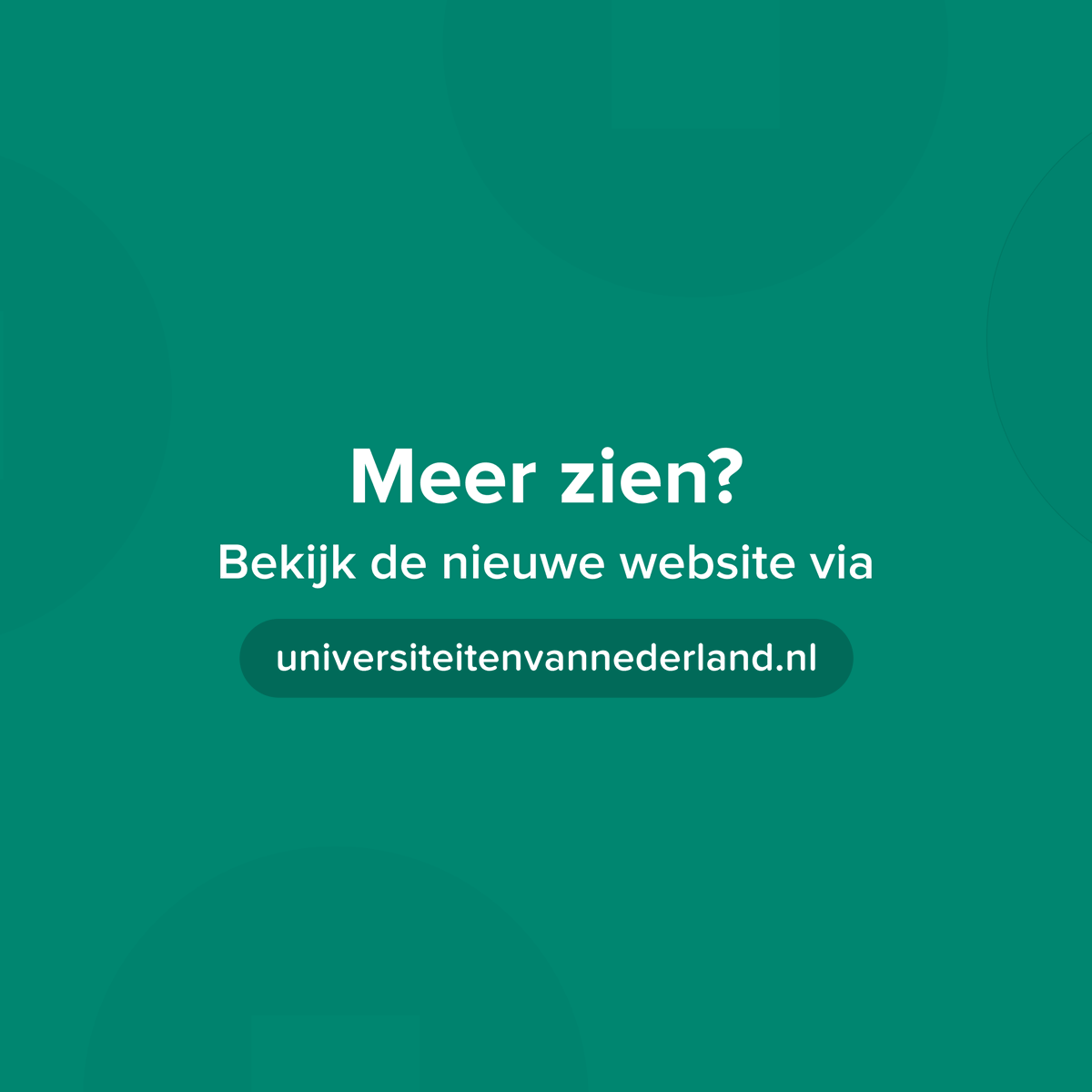 Trots! Het redesign van universiteitenvannederland.nl staat live! ✨ In samenwerking met @LimoenGroen hebben we een fris en informatief redesign gerealiseerd. Ontdek de vernieuwde website en laat je inspireren!