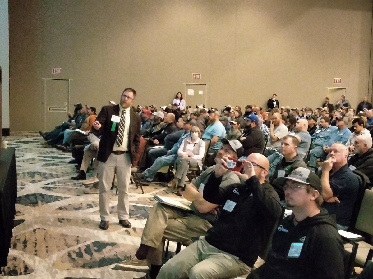 73rd annual Kansas Turf &amp; Landscape Conference in Manhattan welcomes Purdue's Aaron Patton, Ph.D. More than 600 in attendance for the 2-day event, the most in seven years.