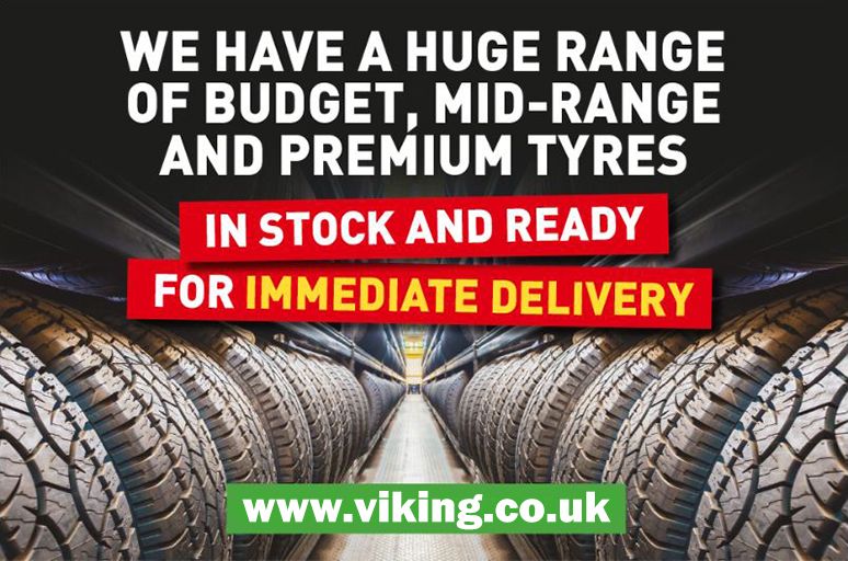 Our huge range of budget, mid-range and premium tyres are ready for immediate delivery.

Check tyre stock and special offers at viking.co.uk or call 0845 205 55 16 to place your order.

#Wholesale #Tyres #TyreDealers #Garages #Automotive