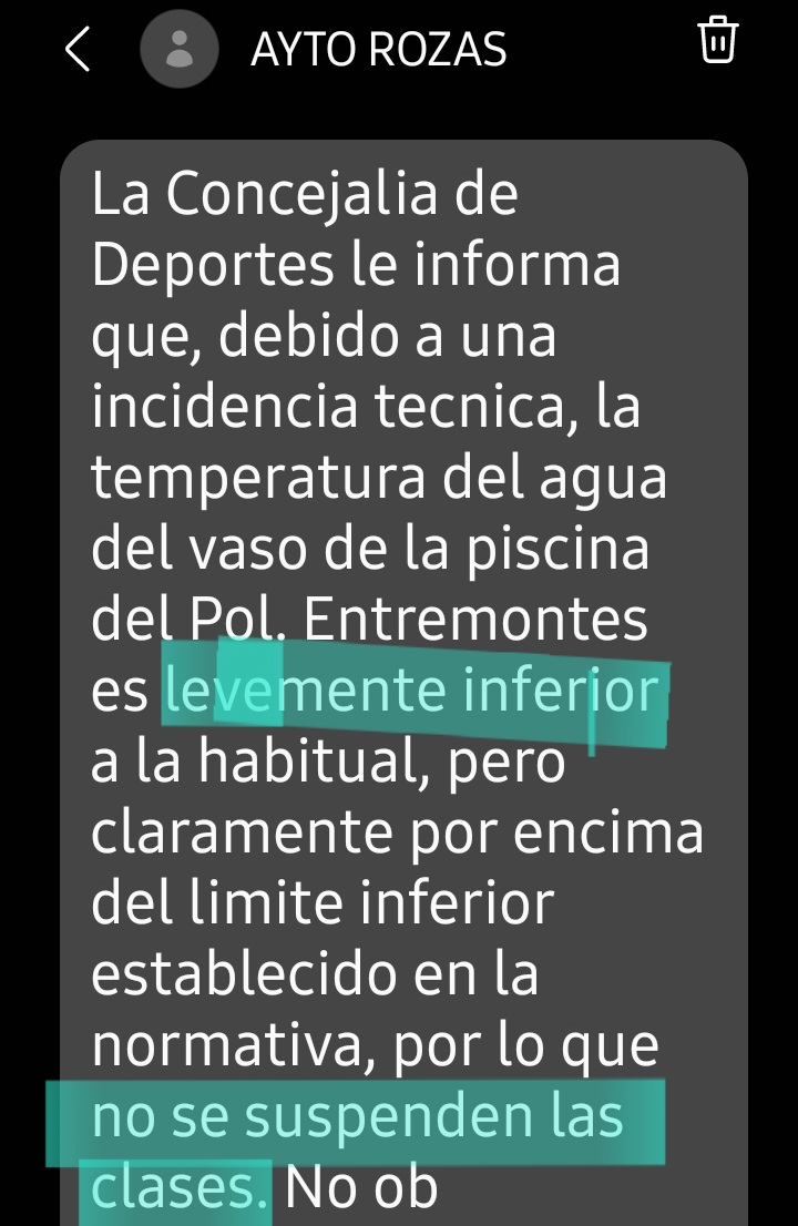 dayanadae's tweet photo. Lo del @Ayto_Las_Rozas ,@Rozasdeporte es de vergüenza!! El agua está congelada, pero que sea el #usuario el que decida y ellos sigan cobrando. Eso sí, un baño a 5€, que ni en Madrid. https://t.co/slvpxxet0Q