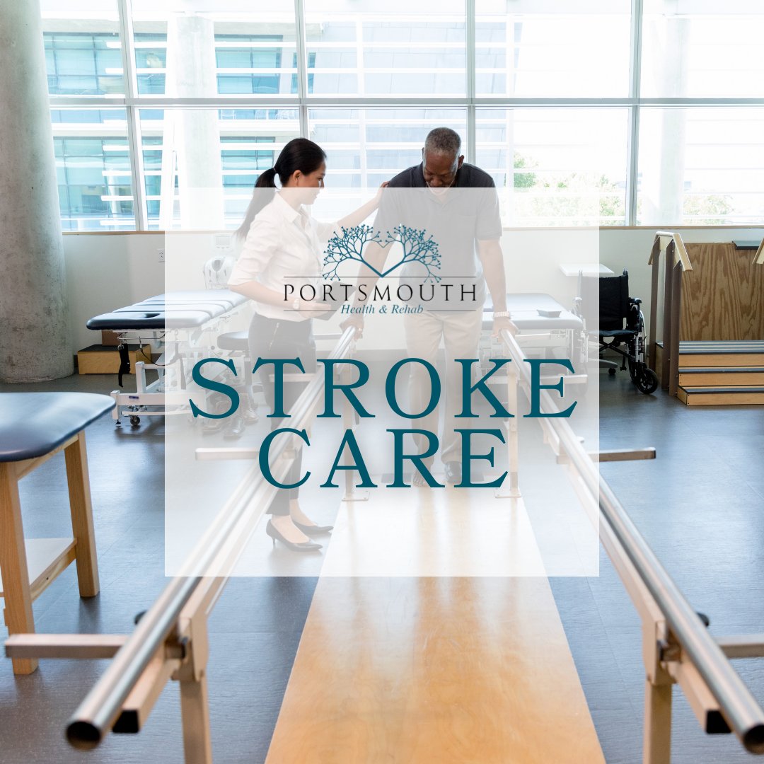 Portsmouth Health and Rehab specializes in stroke care services, providing comprehensive support for recovery and rehabilitation. Regain your independence with our expert care. #StrokeCare #EmpoweringRecovery #PortsmouthHealthcare