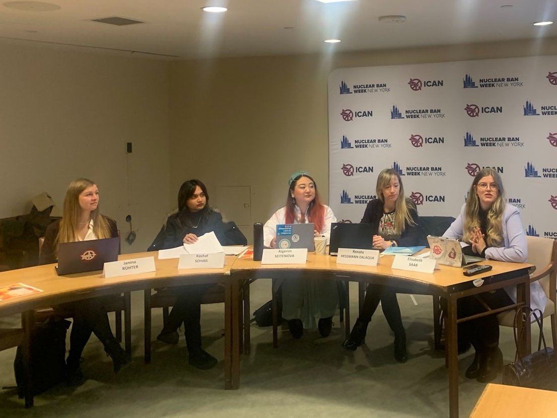 Our side event at #TPNW2MSP is about to start: Let's discuss how we can dismantle barriers for underrepresented groups in international nuclear forums!
#nuclearbanweek #nuclearbanNYC