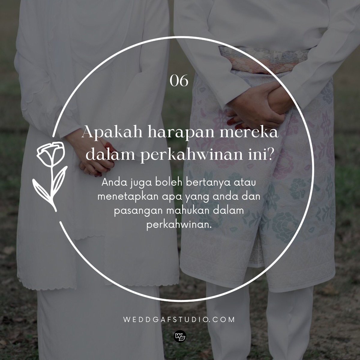 weddgafstudio's tweet photo. 6)Apakah harapan mereka dalam perkahwinan ini? https://t.co/fu2cdol26Z
