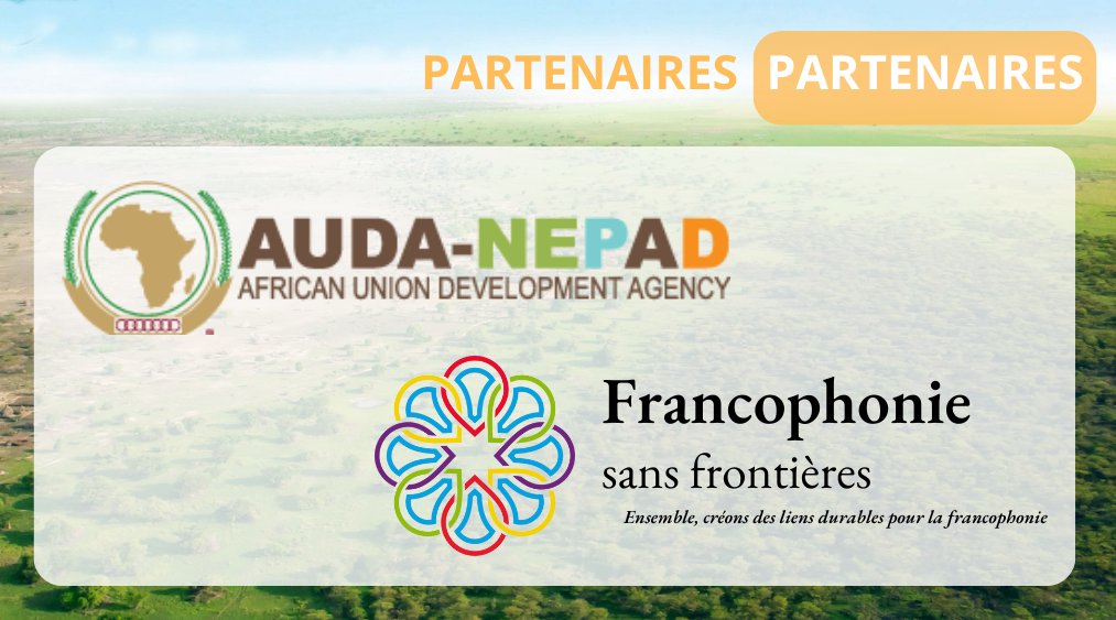 FrancophonieSF's tweet photo. 🌱 🌍 FSF et l'#AUDA-@NEPAD_Agency conviennent de mener des actions de sensibilisation pour répondre aux enjeux de la #GrandeMurailleVerte (#GMV), tant dans l’amélioration du bien-être des communautés que dans le renforcement de l’implication de partenaires francophones ! https://t.co/00QHHGVszZ
