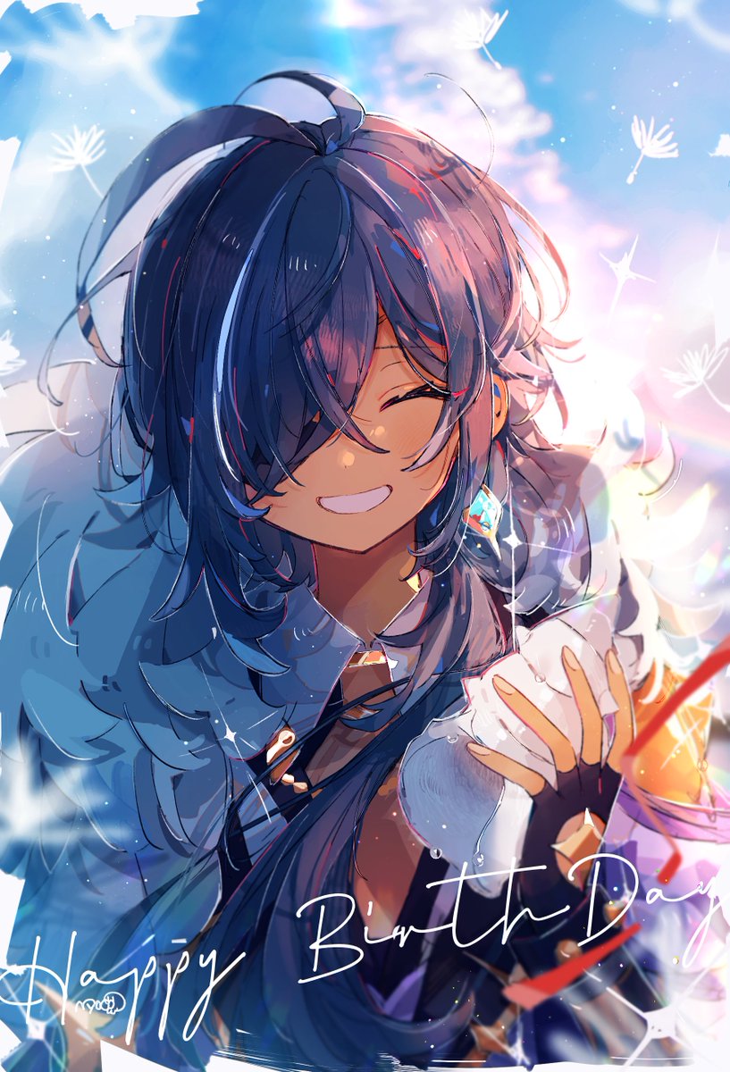 myocowo's tweet photo. お誕生日おめでとう～！❄
#ガイア生誕祭2023 #Kaeya https://t.co/nPGiu9Zl5z