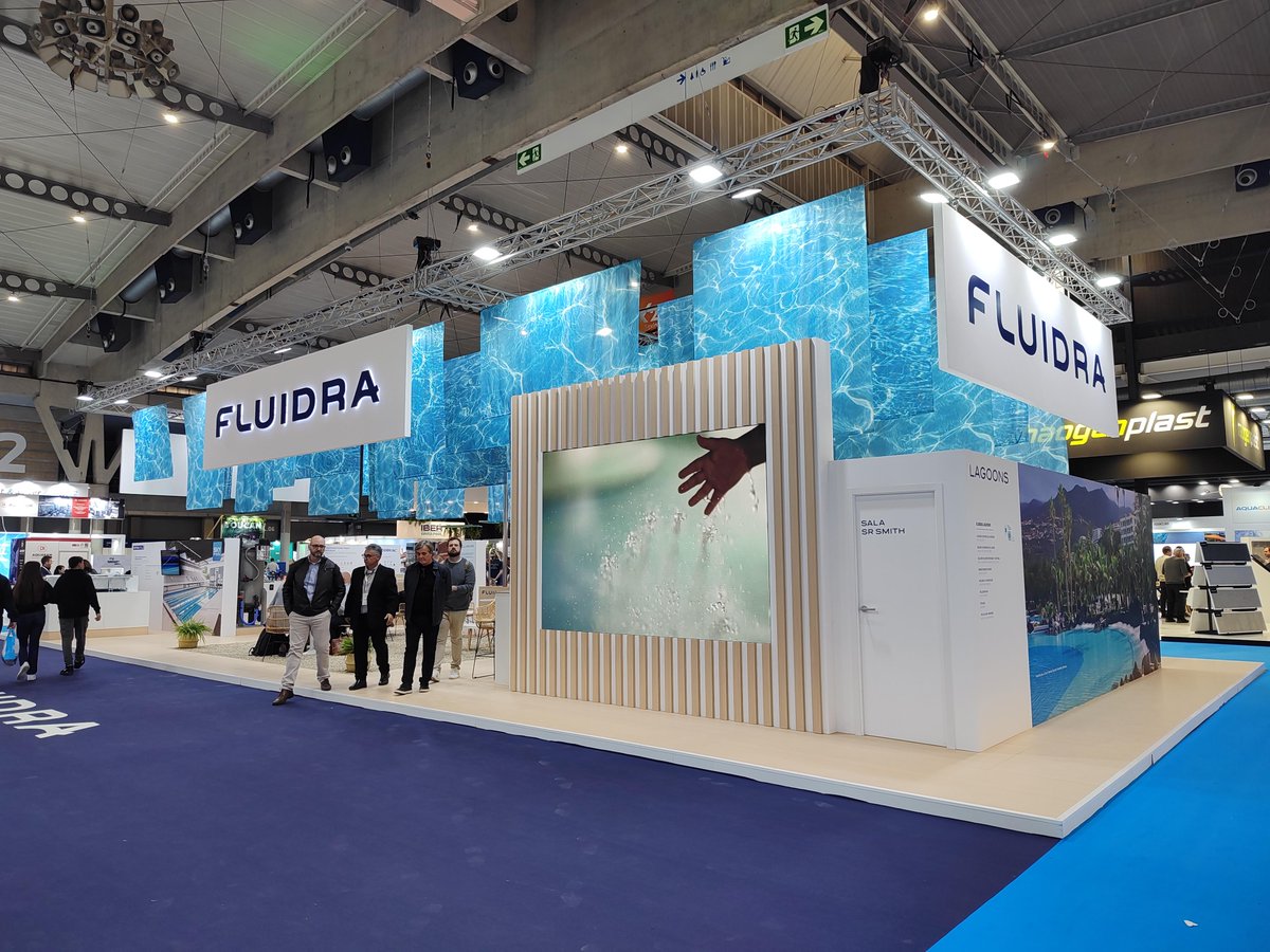 CatalanWaterP's tweet photo. 💧Des del CWP hem visitat @PiscinaWellness, on hem pogut visitar els estands dels socis del CWP @Fluidra #BEHQ @RENOLITGroup #Iberspa. https://t.co/EVdIw2YHyd