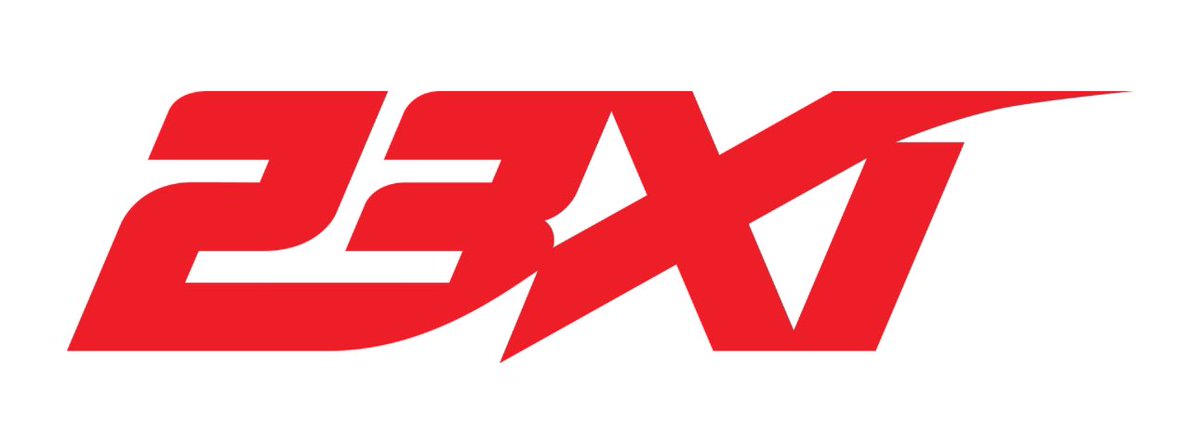 bobpockrass's tweet photo. New logo for 23XI Racing: https://t.co/nwT4bEqJUo
