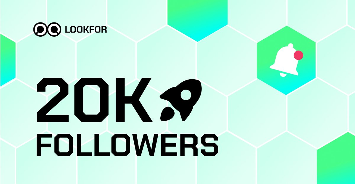 20K💯  Thanks for your early support. 
Stay tuned for the gate opening of our Discord!🔔