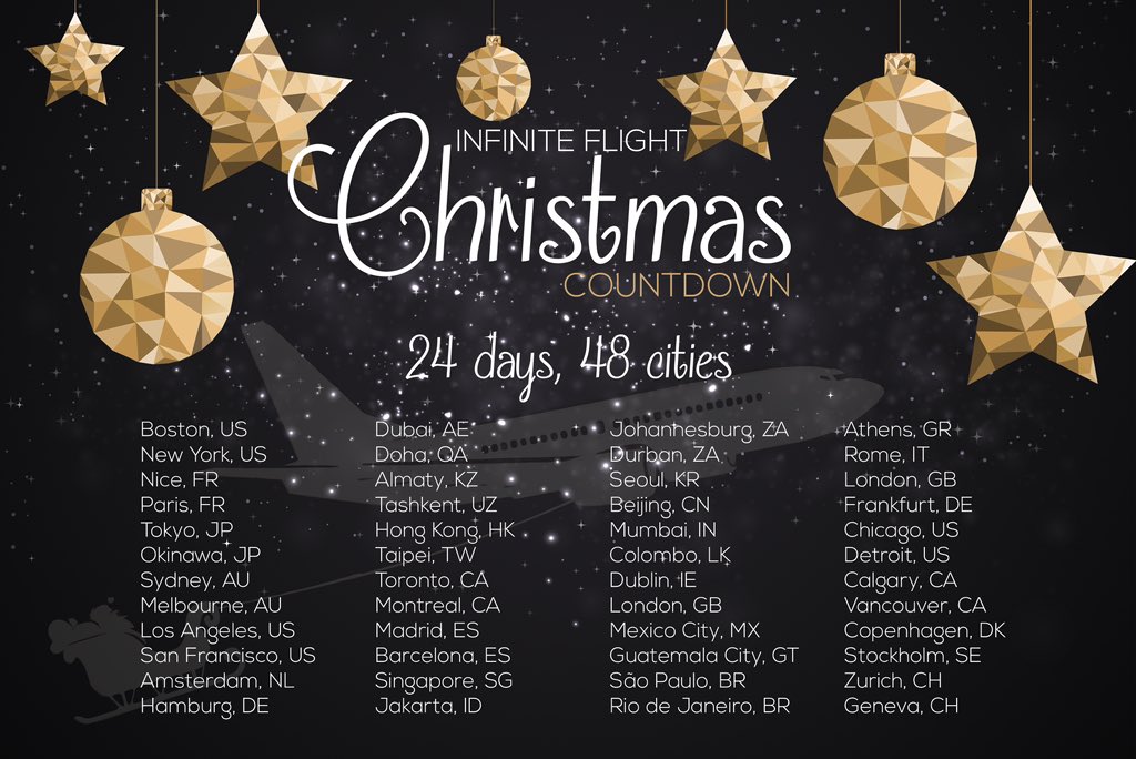 Infinite Flight on X: “Introducing the Infinite Flight Christmas