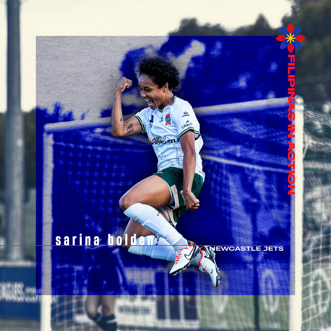 A hot #FilipinasInAction start for @sarina_bolden last weekend when she made her debut for new club @NewcastleJetsFC in the @aleaguewomen.

Sarina not only started for the NSW-based club right away, she also scored her first goal in 5 minutes before collecting a brace!

📷 NJFC