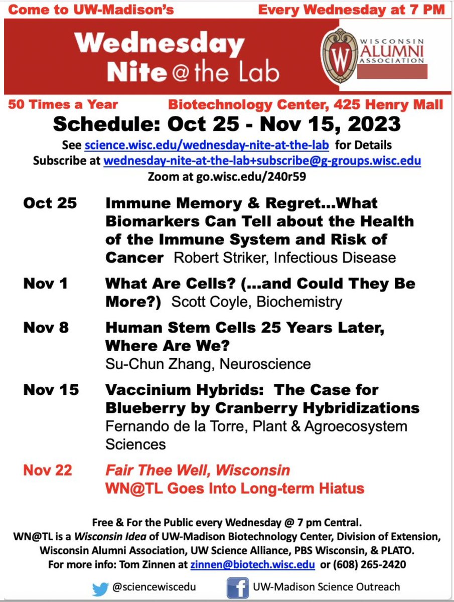 Wed. Nite At The Lab (on hiatus as of 2023.11.22) tweet media