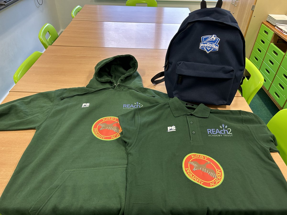 Kirby Primary (@kirbyreach2) on Twitter photo WOW <a href="/ProStrikeEvents/">ProStrike Fundraising Events</a> thank you so much for our staff hoodies and polo top. Coming to ALL #Cluster6 schools soon! <a href="/reach2trust/">REAch2 Academy Trust</a> #cooltobekind #PE #Sport #REACH2 WOW <a href="/ProStrikeEvents/">ProStrike Fundraising Events</a> thank you so much for our staff hoodies and polo top. Coming to ALL #Cluster6 schools soon! <a href="/reach2trust/">REAch2 Academy Trust</a> #cooltobekind #PE #Sport #REACH2