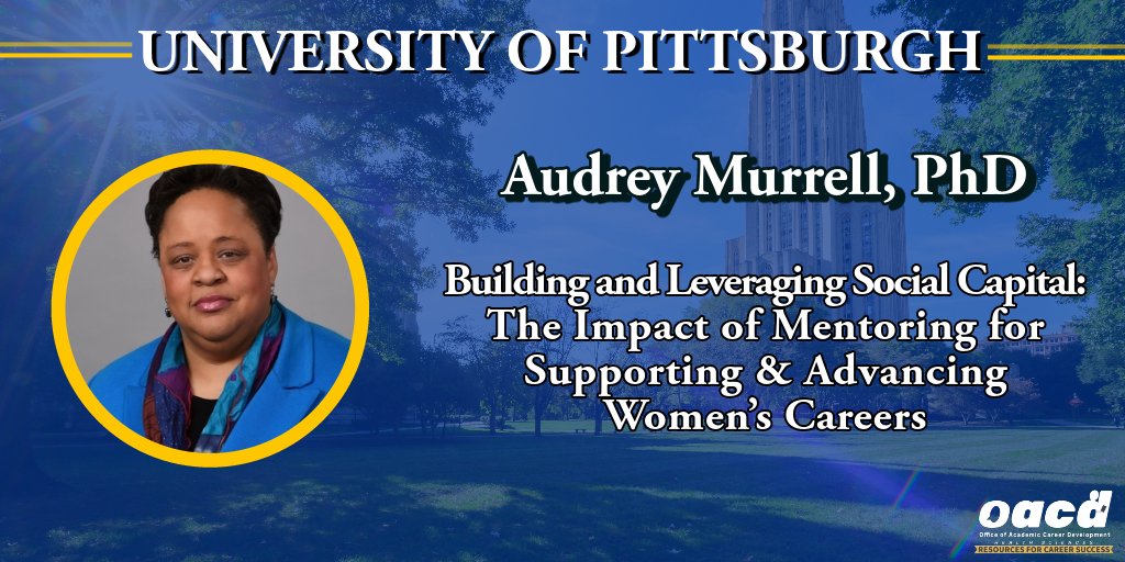 Thank you to Audrey Murrell, PhD, for her empowering presentation at the Women in Medicine and Science Fall 2023 Forum! Social capital is a crucial resource and can play a pivotal role in our personal and professional success!
