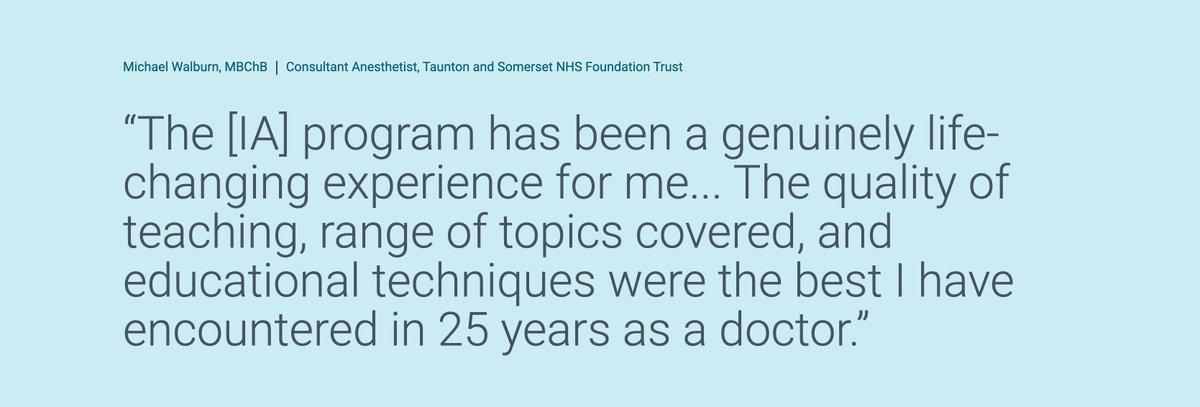 I'm excited to lead @TheIHI's 2024 Improvement Advisor Professional Development Program in the U.S. The most rigorous (and enjoyable) professional learning experience for scholar-practitioners in improvement science. Join us: ihi.org/education/trai…