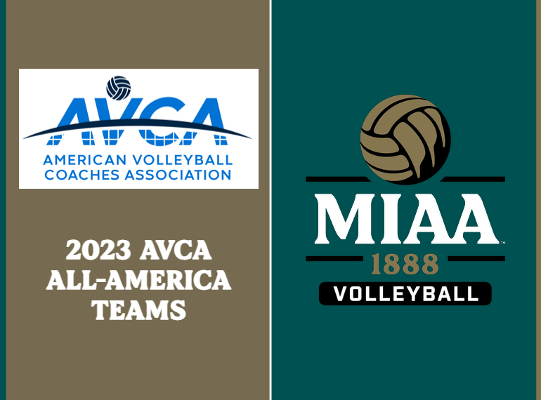 MIAA1888's tweet photo. Six #D3MIAA Volleyball Players Named All-Americans by @AVCAVolleyball ๐
First Team - Addie VanderWeide
Second Team - Lauren Lee
HM - Olivia Alexander, Aerin Baker, Emma Ekblaw
READ -- https://t.co/yYdjNJIuAy
#MIAAvb #GreatSince1888 @gobrits @CalvinKnights @HopeAthletics https://t.co/8sDTj80EpG