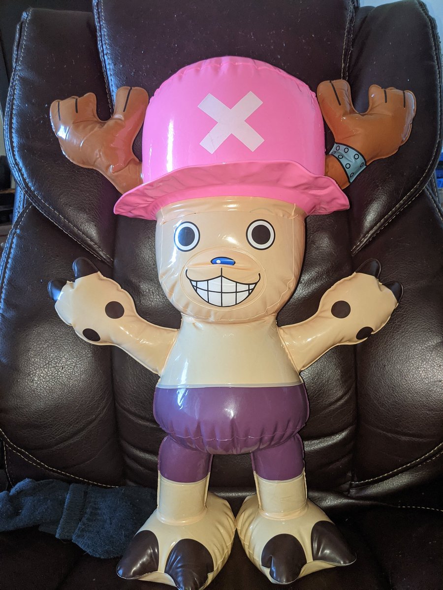HellInflatables's tweet image. One of my most favorite and prized inflatables!! An inflatable Tony Tony Chopper!! 

私の最も好きで珍しいインフレータブルの1つ!! インフレータブルトニートニーチョッパー!!