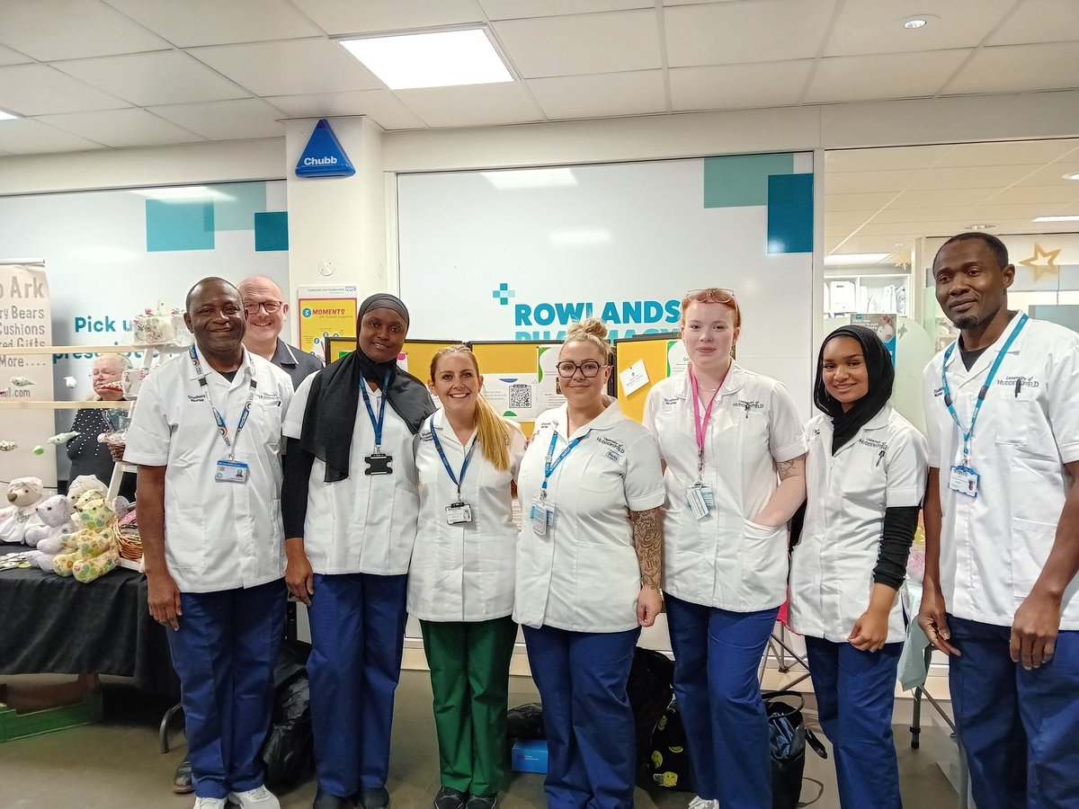 Occupational therapy and mental health nursing student <a href="/Hud_HHS/">School of Human and Health Sciences</a> visited clients, carers, colleagues, &amp; visitors in outpatients, A&amp;E, Acute floor, &amp; Surgical ward &amp; SDEC <a href="/CHFTNHS/">Calderdale and Huddersfield NHS Foundation Trust</a>.  Between 9 of them they had nearly 150 conversations about health and wellbeing goals.