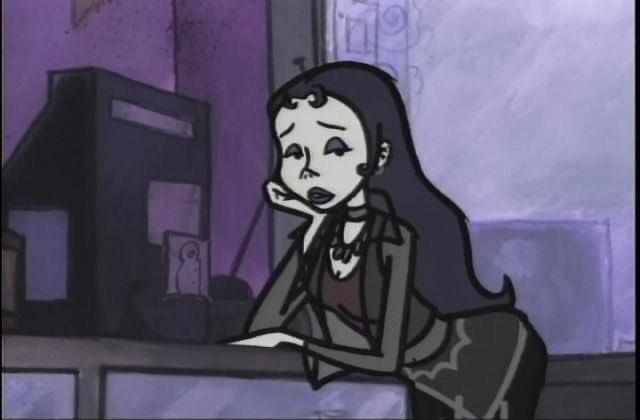 5piice's tweet photo. 🕸️🕷️ 𝔜𝔬𝔲𝔯 𝔣𝔞𝔳 𝔤𝔬𝔱𝔥 𝔤𝔦𝔯𝔩 🕷️🕸️
“What can I say, I missed wearing black.” 
 #gothgirl #mtvdowntown https://t.co/uiVYQoeVkN