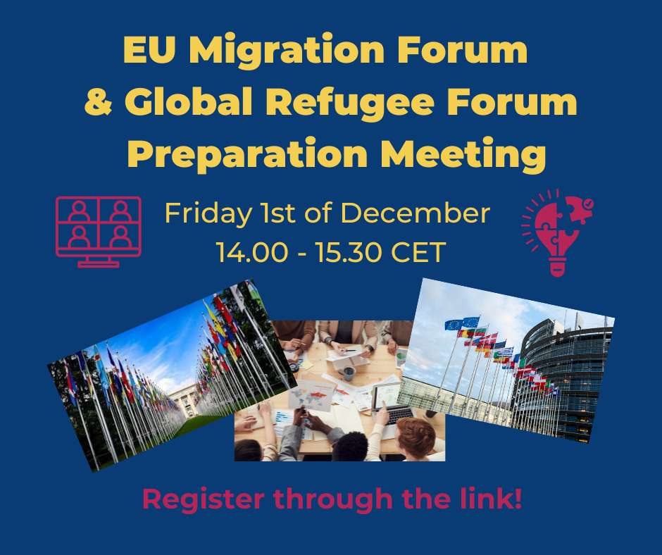 iwomenconnector's tweet photo. ⚠️ UPCOMING IMPORTANT EVENTS⚠️
1⃣ EU #MigrationForum on 4-5/12
2⃣ Global #RefugeeForum on 13-15/12
As always, we want to bring YOUR voice to the table. Register to our prep meeting: you'll know which roundatbles we'll be at & can share your opinion > https://t.co/WlEiekrME8 https://t.co/ZFFBJzWvA8