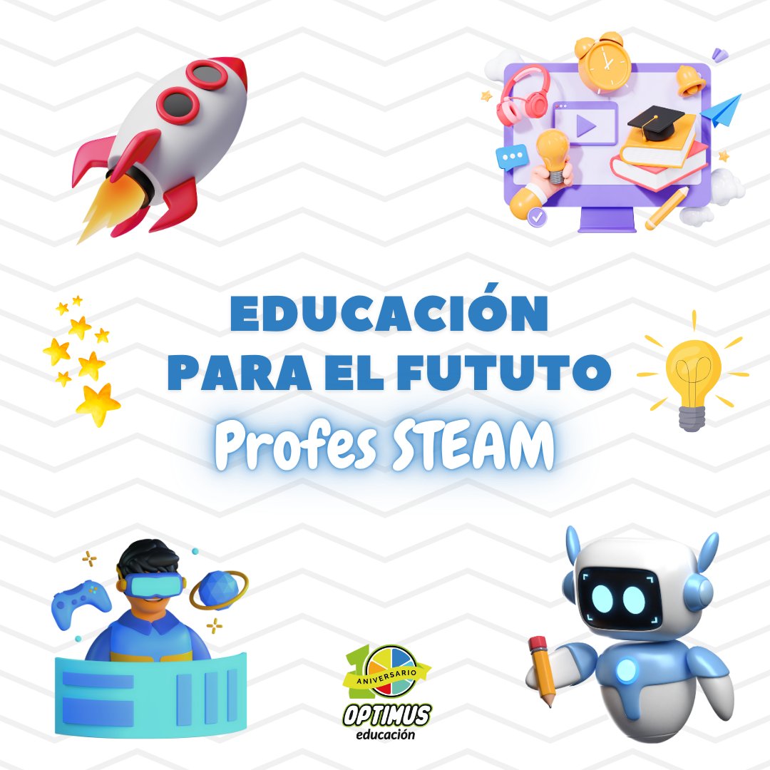 ¡Celebremos el Día Mundial del Futuro! 🤖✨

En Optimus, creemos que la robótica y la programación son clave para preparar a las nuevas generaciones. Desarrollan habilidades cruciales como el pensamiento lógico empoderando a los estudiantes para afrontar los desafíos del mañana🚀