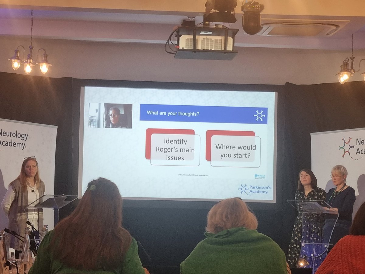 MDT in patient care from the Derby Team at #Parkinsons Advanced MasterClass <a href="/TheNeuroAcademy/">Neurology Academy</a>