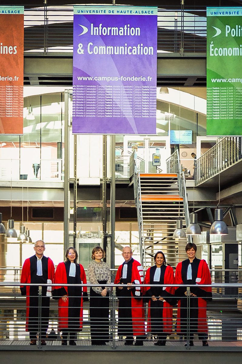 Bravo à Céline VOGEL pour l'obtention, aujourd'hui à Mulhouse, de son titre de Docteur en Sciences de gestion.
Sa thèse s'intitule : « L’appropriation des outils de contrôle de gestion  au sein des universités publiques françaises : une analyse sous le  prisme des "mondes" ».