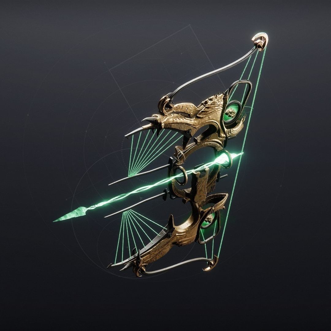 DestinyBulletn's tweet photo. New "Wish-Keeper" Exotic Bow and its ornament Immaterial Messenger. Probably tied to the upcoming Exotic mission. https://t.co/zuHBmG37TK