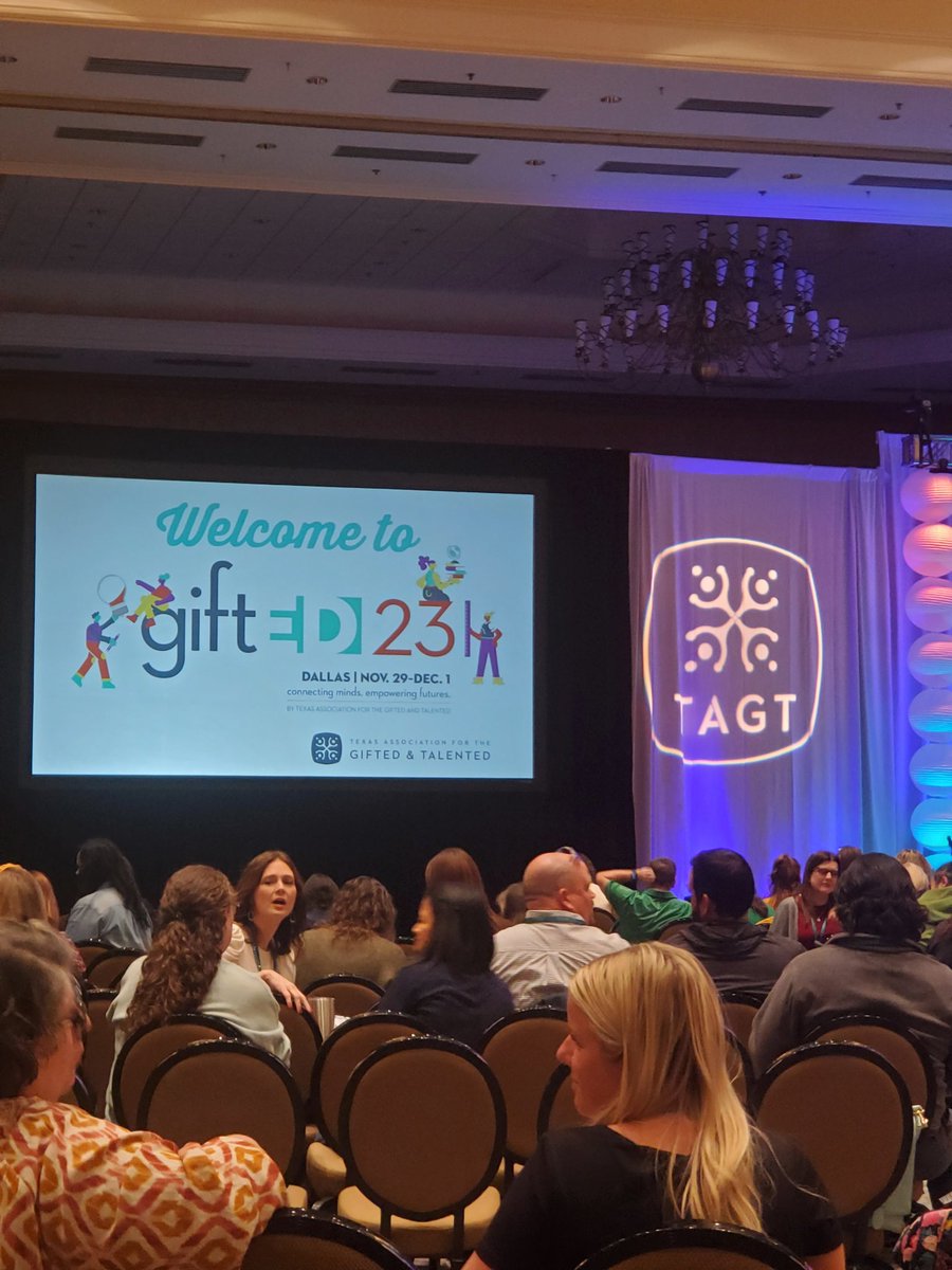 PHHSLibrary's tweet image. 1st day of #TAGT in Dallas!! Looking forward to learning more and taking back more opportunities for our #gifted community @PHills_HS