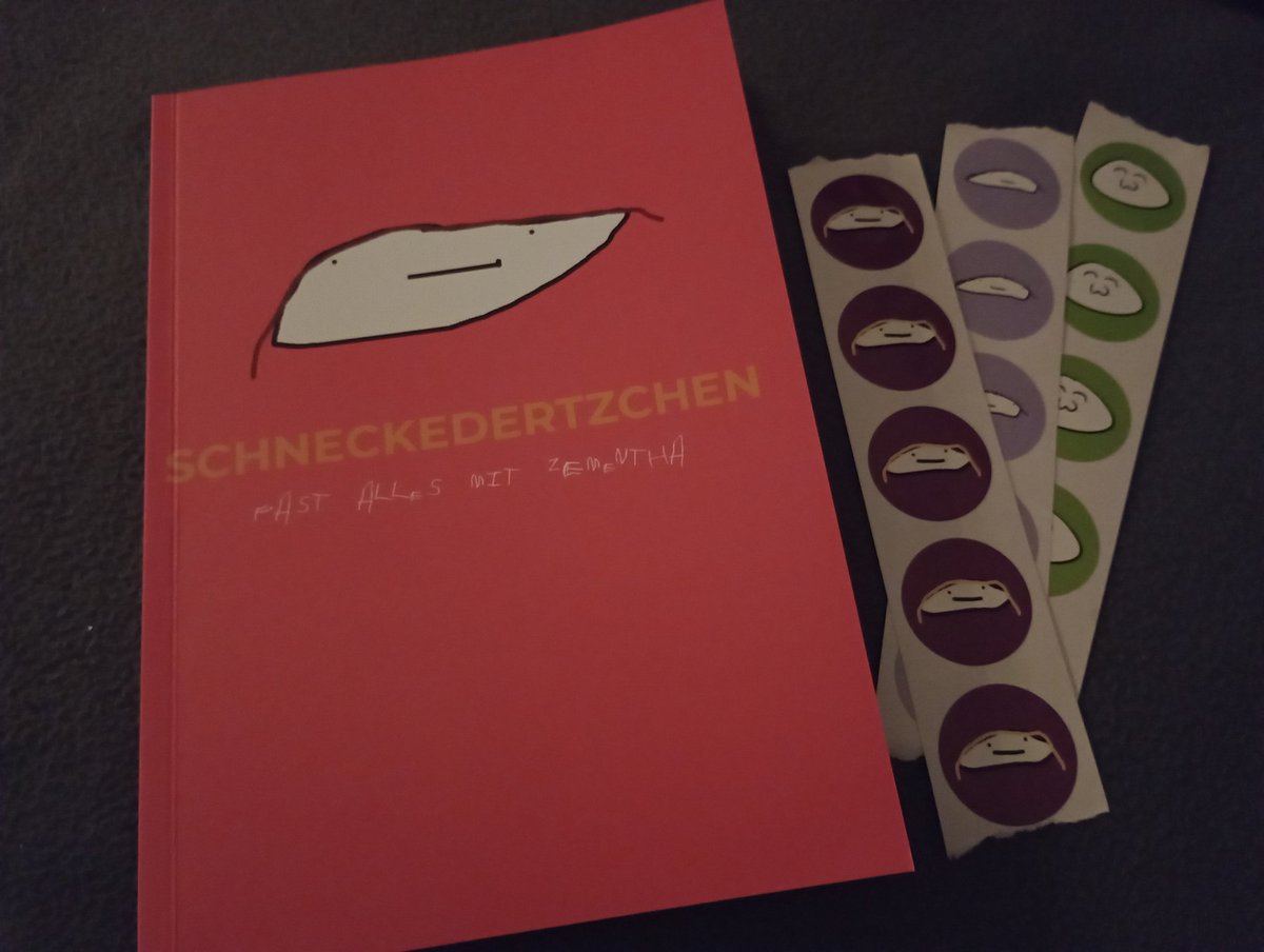 Komme nach Hause, öffne den Briefkasten und bin ganz #aufgederzt. 

Sogar mit Widmung und Lesezeichen 😜
Daaanke schööön. 👍🏻😁
#schneckedertzchen
#zementha
#fastalles