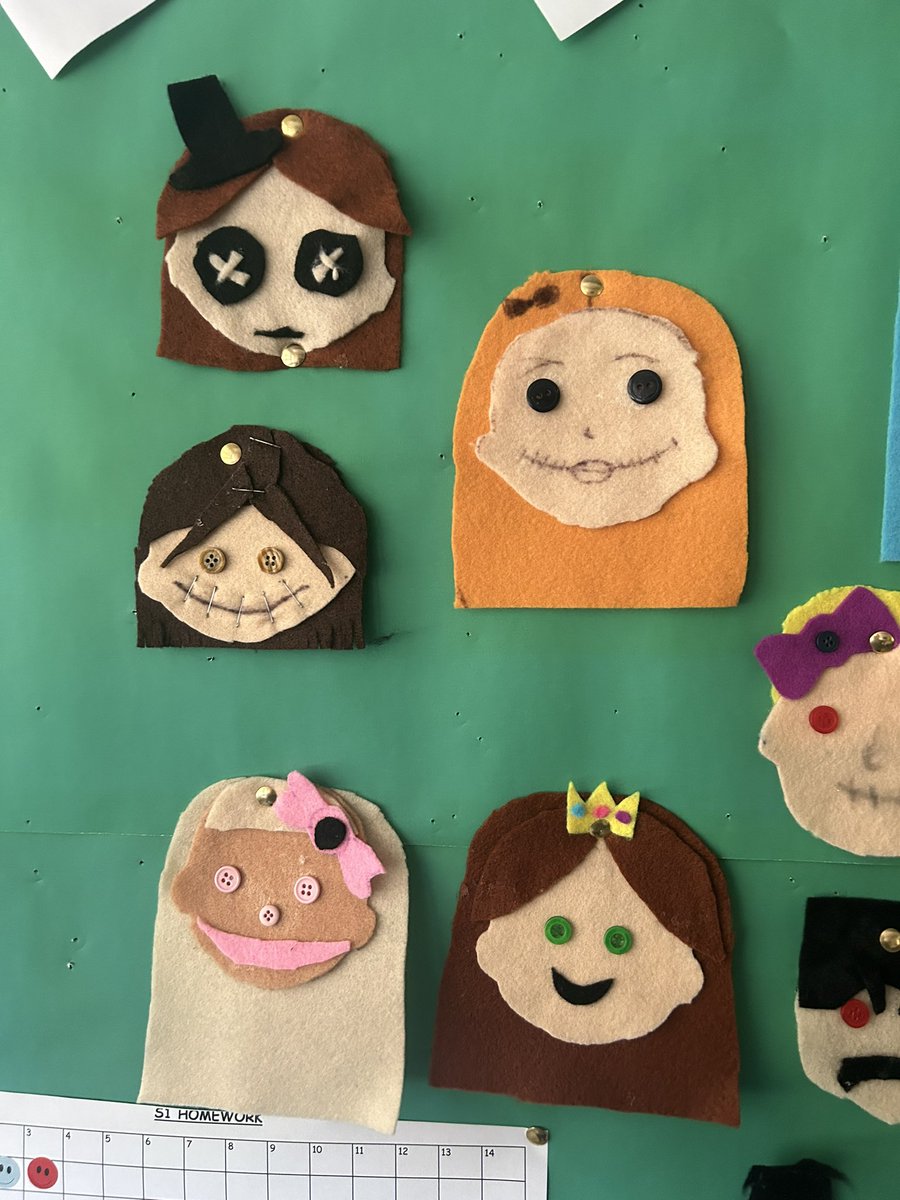 Fantastic lesson with my S1 class who created Coraline inspired versions of themselves!✨🗝️ #RaiseTheBarr
