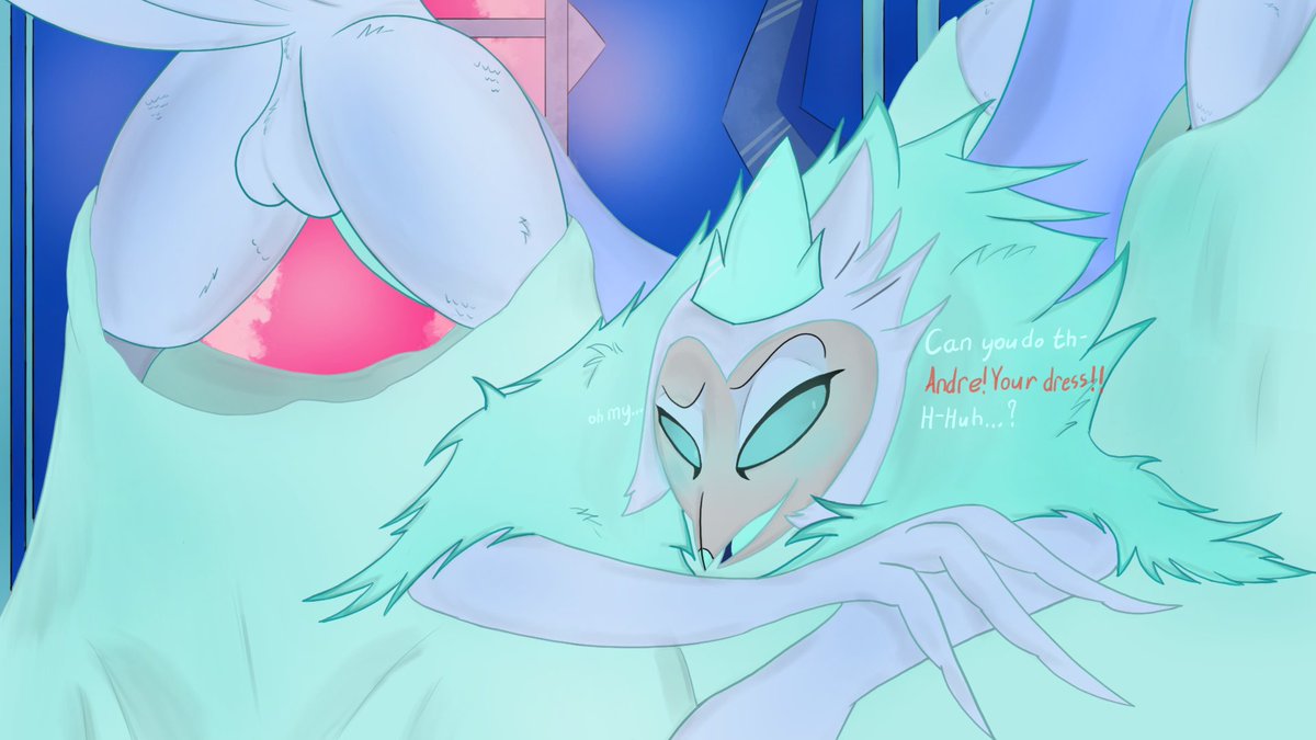GenosLadArt's tweet photo. Andrealphus is kinda frisky, ngl... 
But he's kinda easy to draw heh https://t.co/quuiDupisv