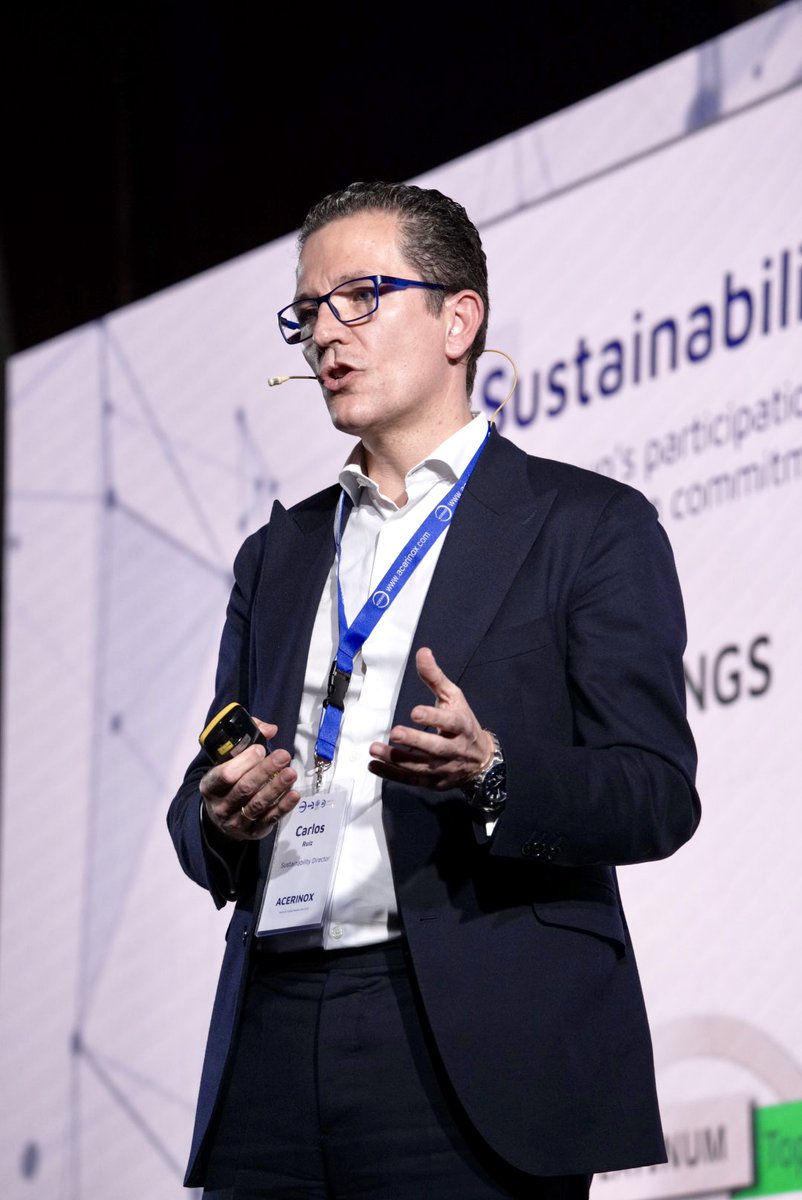 “Sustainability: It’s our nature.” 

Our Global Supply Chain Director, Deniza Puce, and our Chief Sustainability Officer, Carlos Ruiz, laid out our milestones, commitment, and objectives in these areas.

#AcerinoxCapitalMarketsDay2023 live
acerinox.com/en/accionistas…