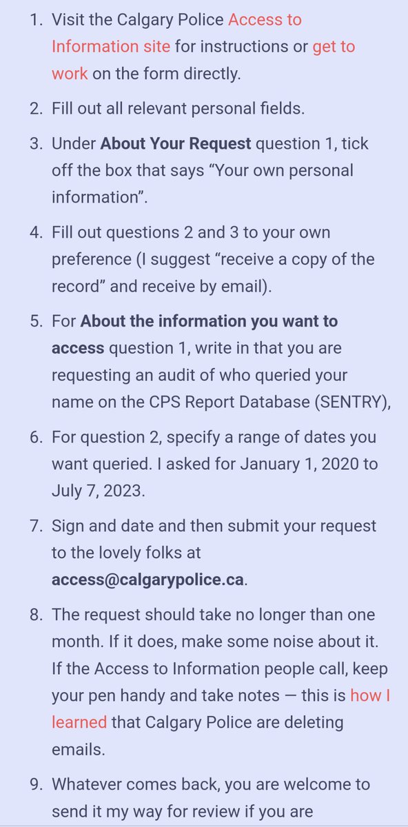Those organizing, attending or criminalized at Palest*nian liberation marches can submit free 'name search audits' on their local police crime database. Takes 10 minutes. Instructions for Calgary (adaptable elsewhere): drugdatadecoded.ca/p/have-calgary…